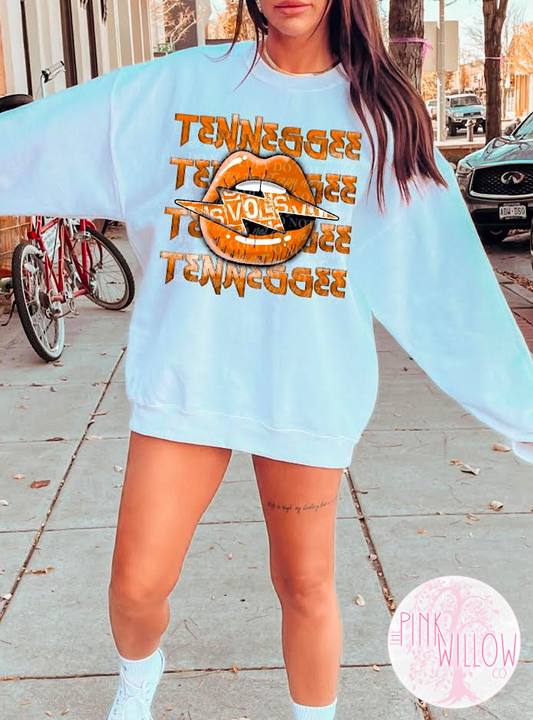 Tennessee Mouth/Bolt Graphic Tee/Sweatshirt