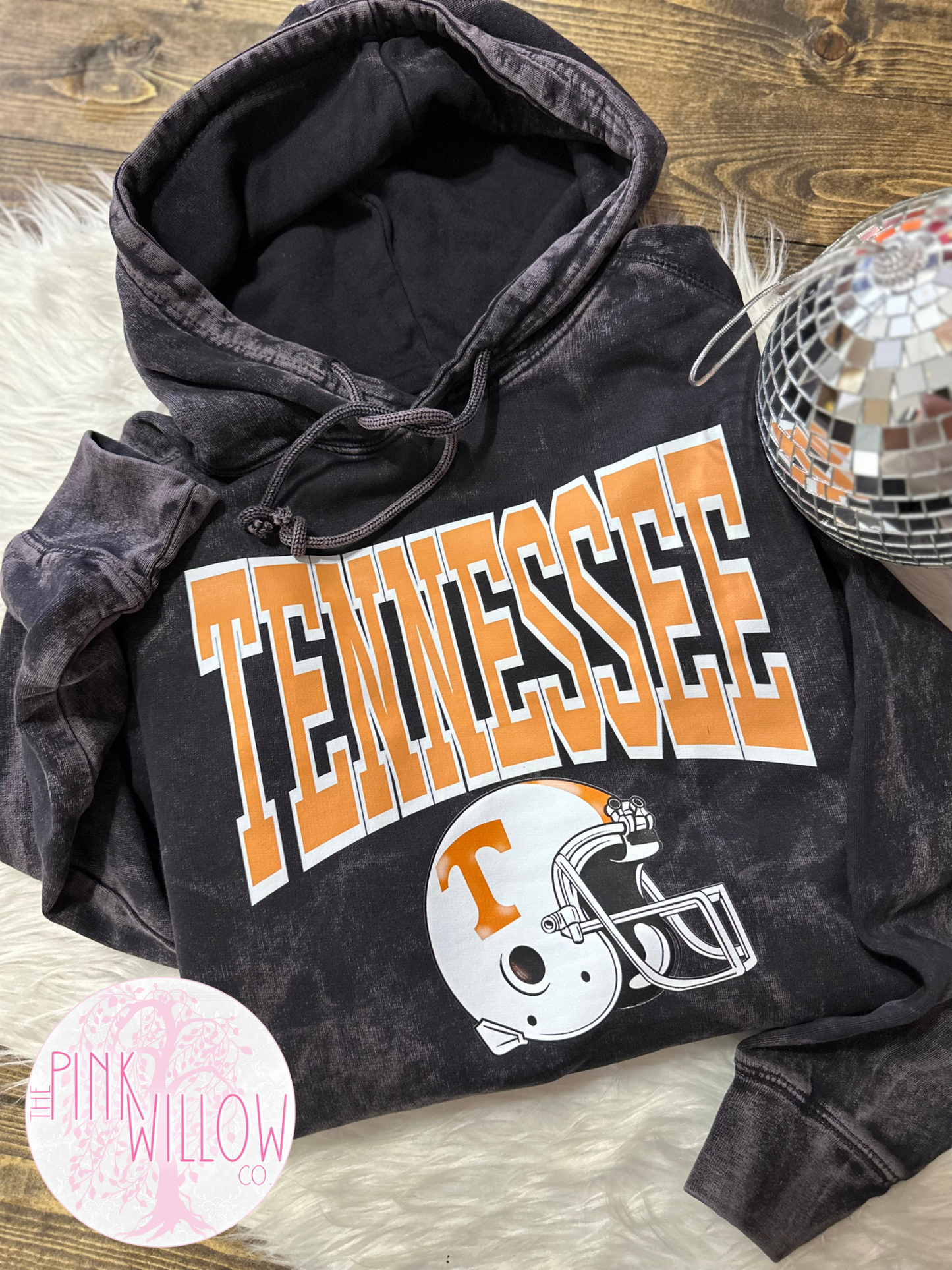 Tennessee Football Cloud Black Hoodie