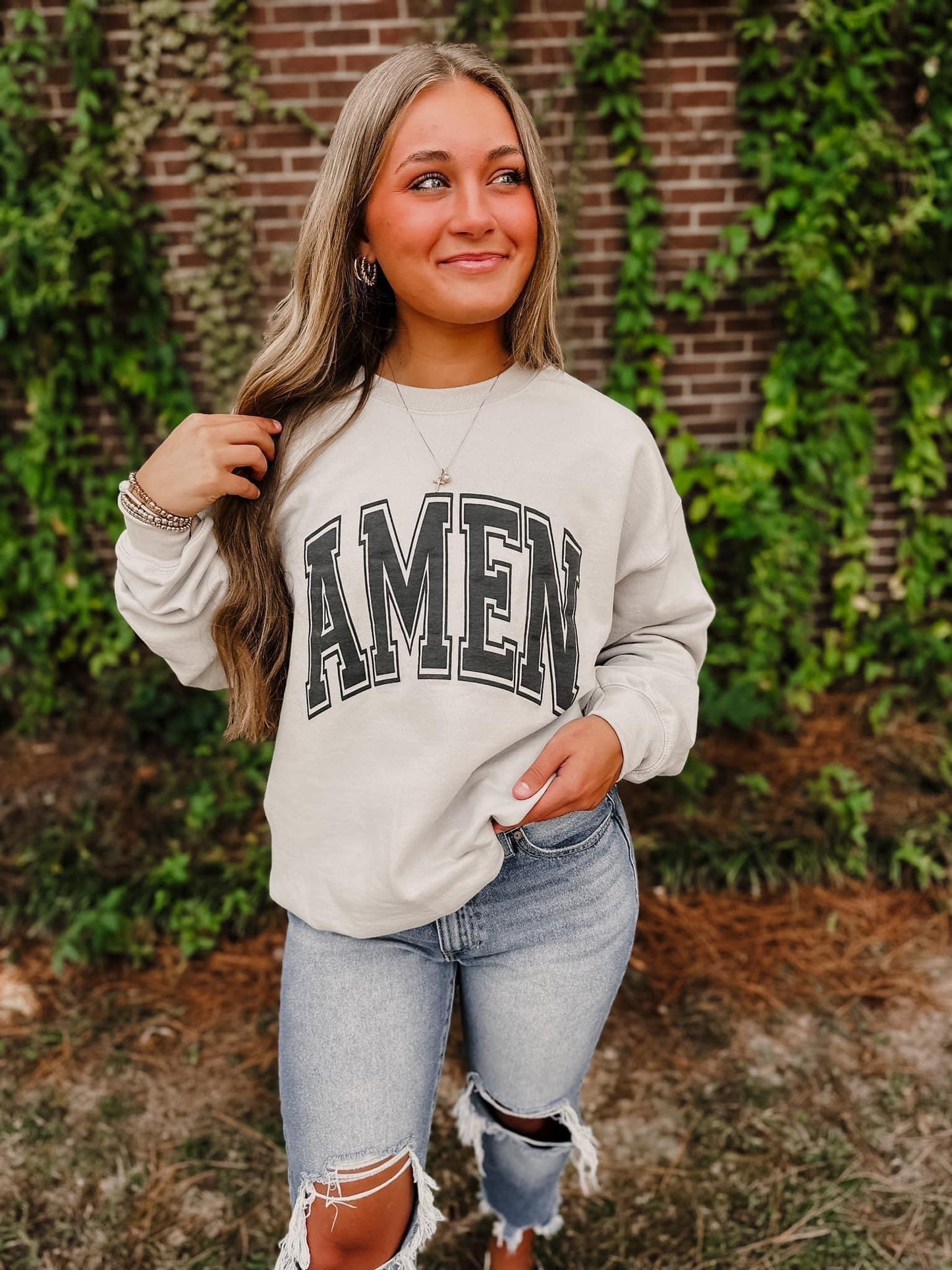 Amen Puff Sweatshirt