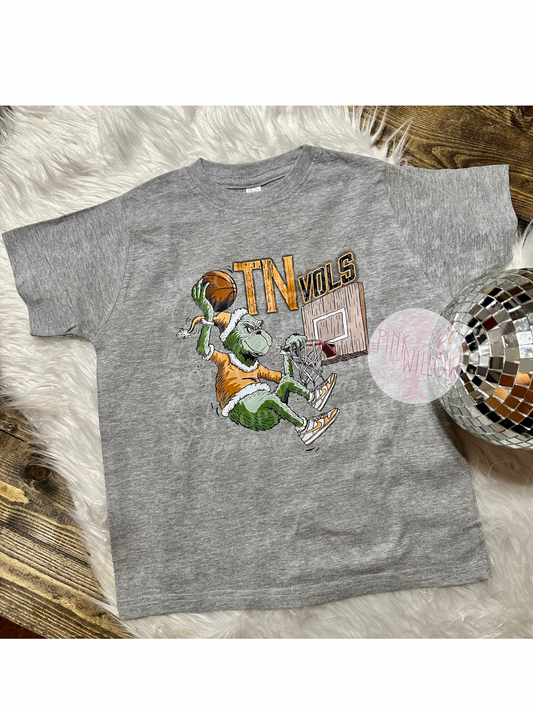 Green Guy Tn Vols Basketball Graphic Tee