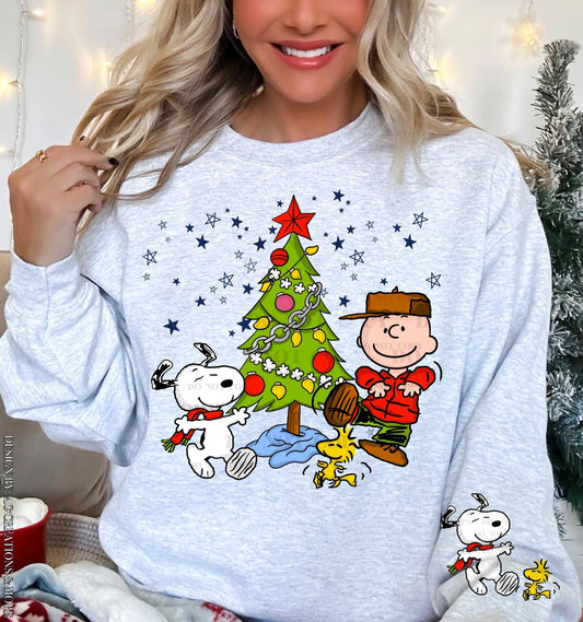 CB & Snoopy Graphic Sweatshirt