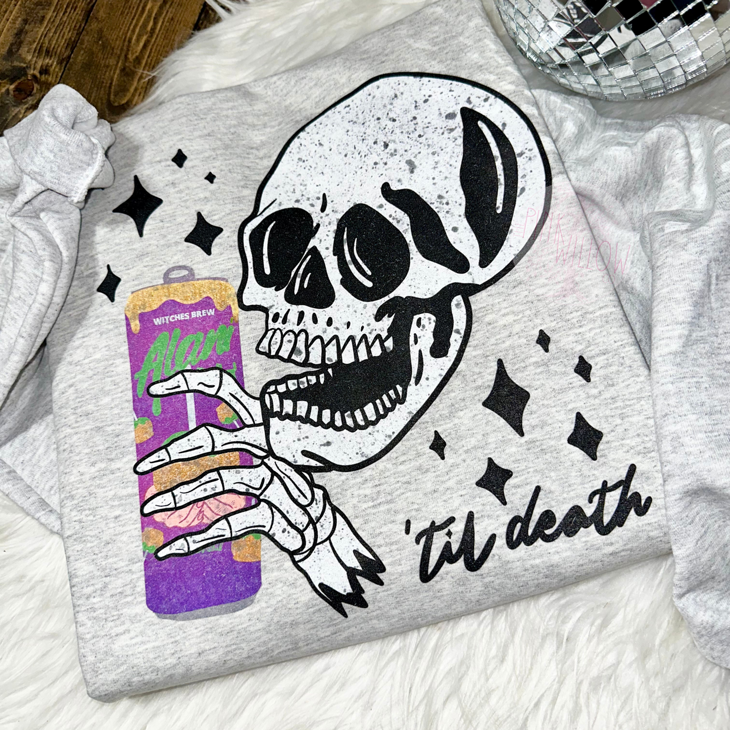 Til Death Graphic Sweatshirt