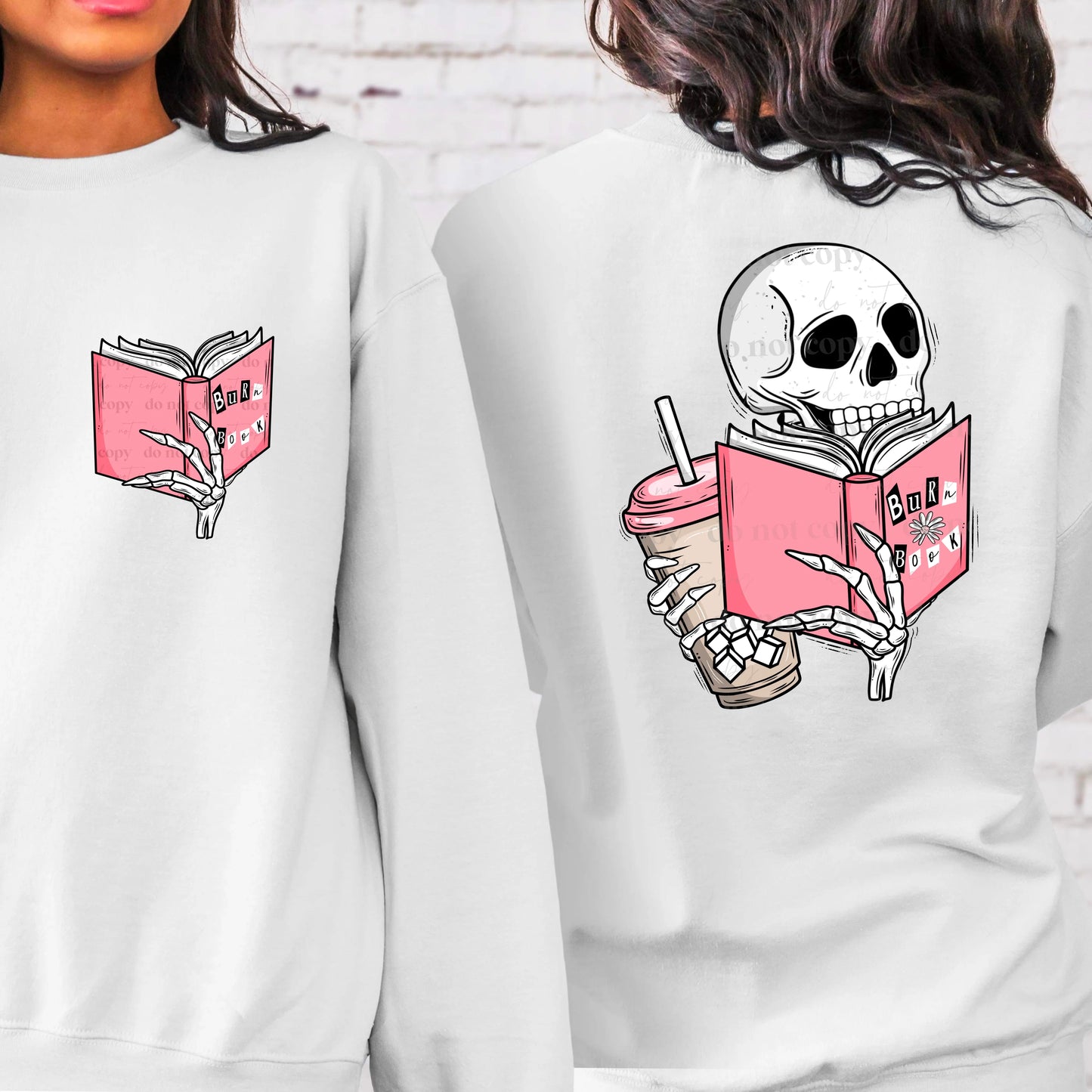 PRE-ORDER Skellie Burn Book Graphic Tee/Sweatshirt