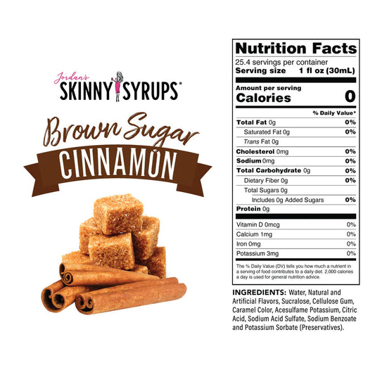 Brown Sugar Cinnamon Skinny Syrup