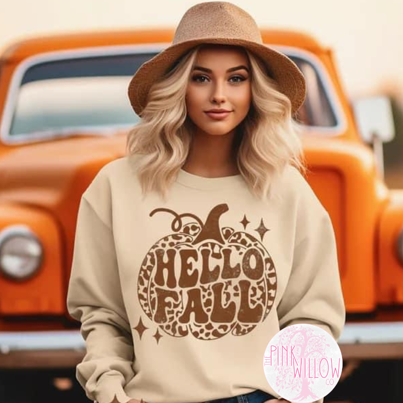 Hello Fall Graphic Tee/Sweatshirt