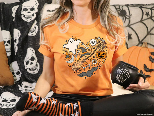 Spooky Heart Graphic Tee