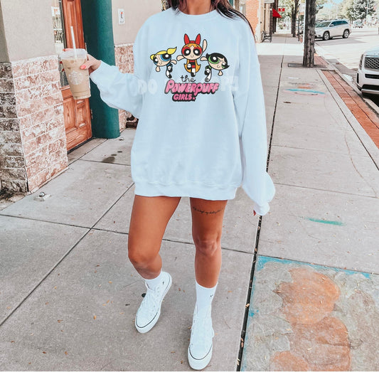 Throwback Power Puff Girls Tee/Sweatshirt