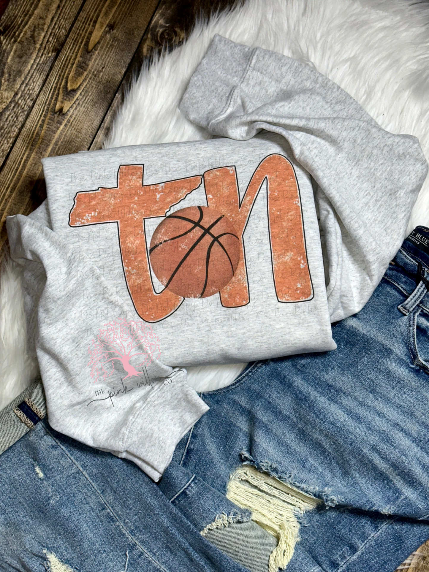 TN Basketball Graphic Sweatshirt