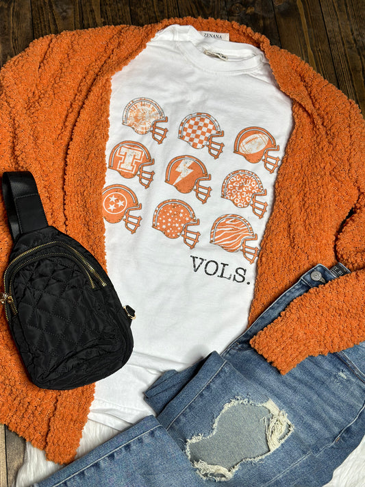 Vols Helmets Graphic Tee