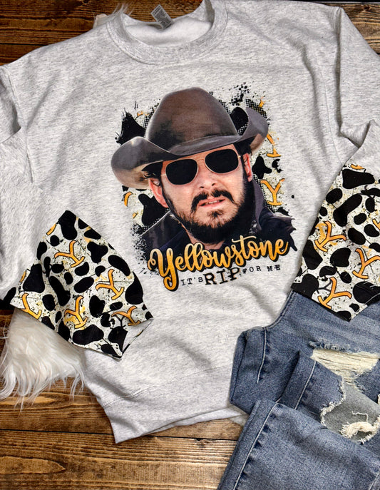 Yellowstone It’s Rip For Me Graphic Sweatshirt