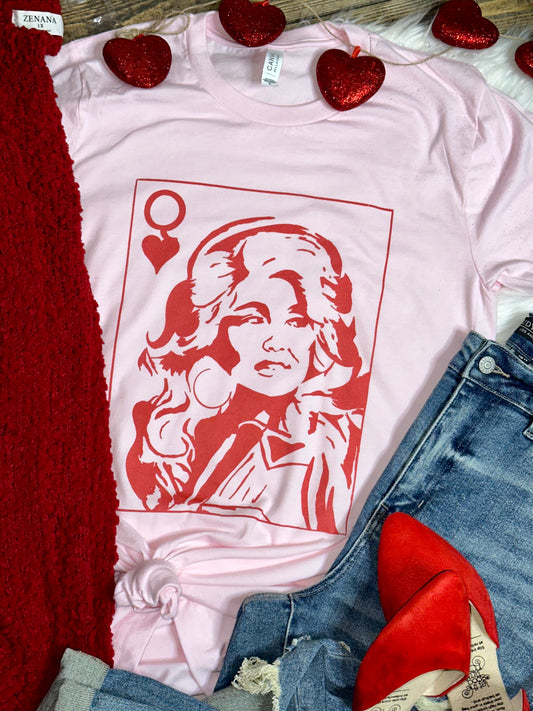 Dolly Queen of Hearts Tee/Sweatshirt