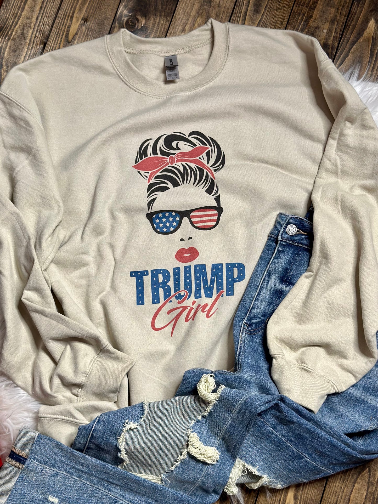 Trump Girl Graphic Tee/Sweatshirt