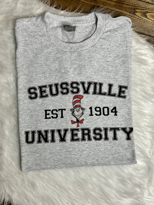 Suessville University Graphic Tee