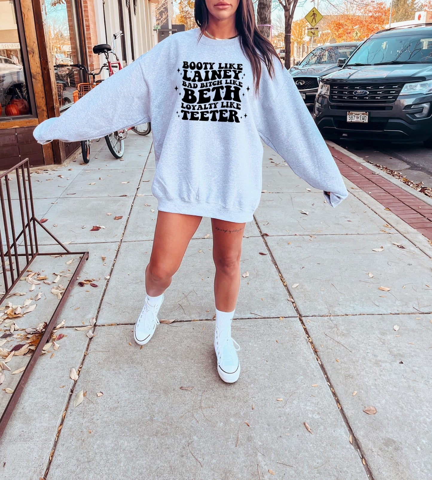 Booty Like Lainey Graphic Sweatshirt