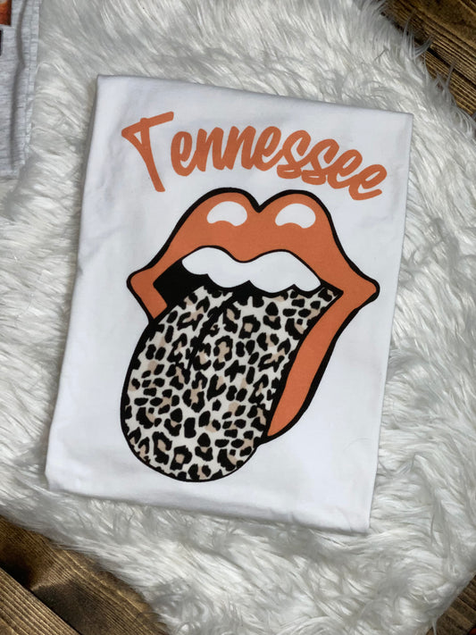 Tennessee Leopard Mouth Graphic Tee/Sweatshirt