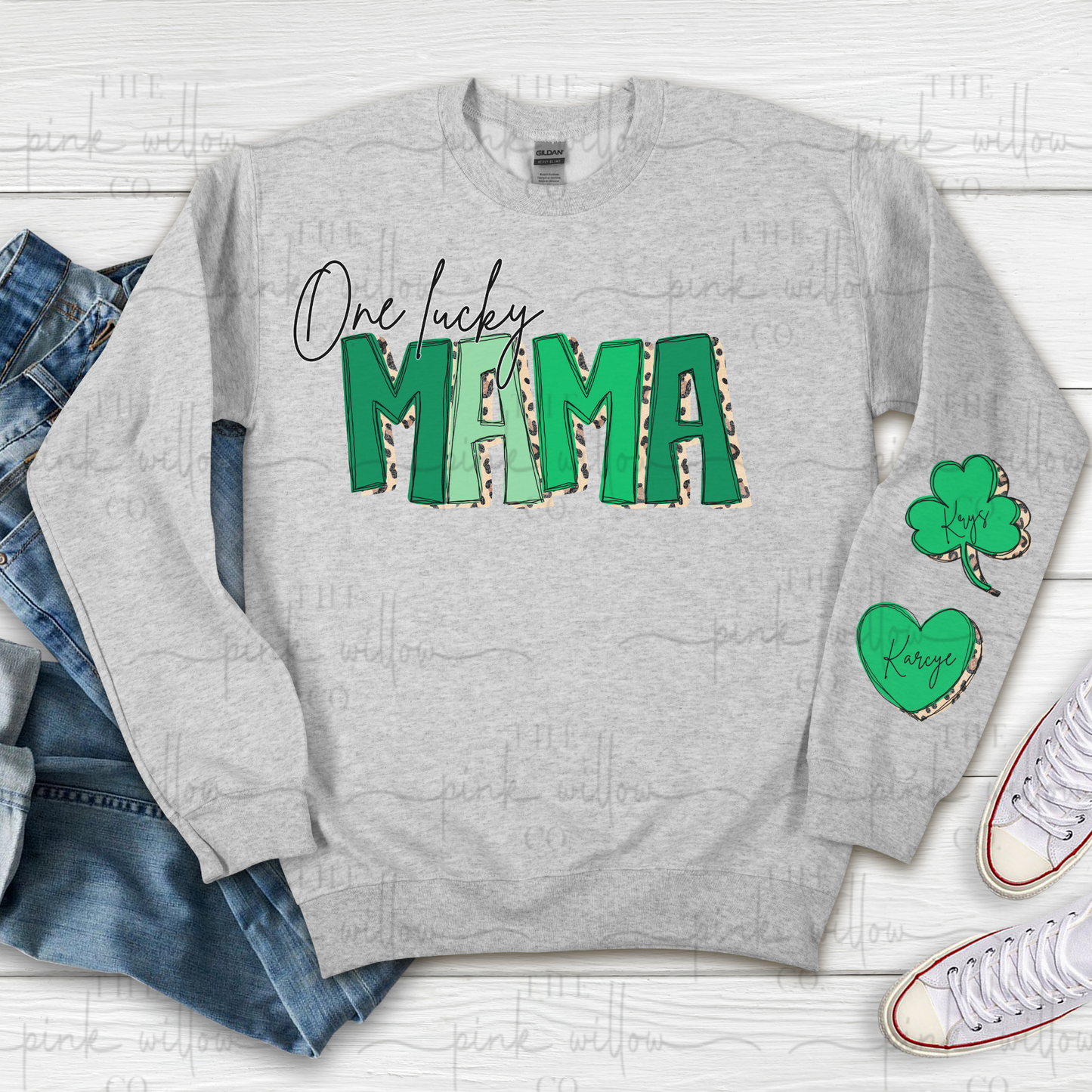 CUSTOM St Patricks Day Name Graphic Tee/Sweatshirt