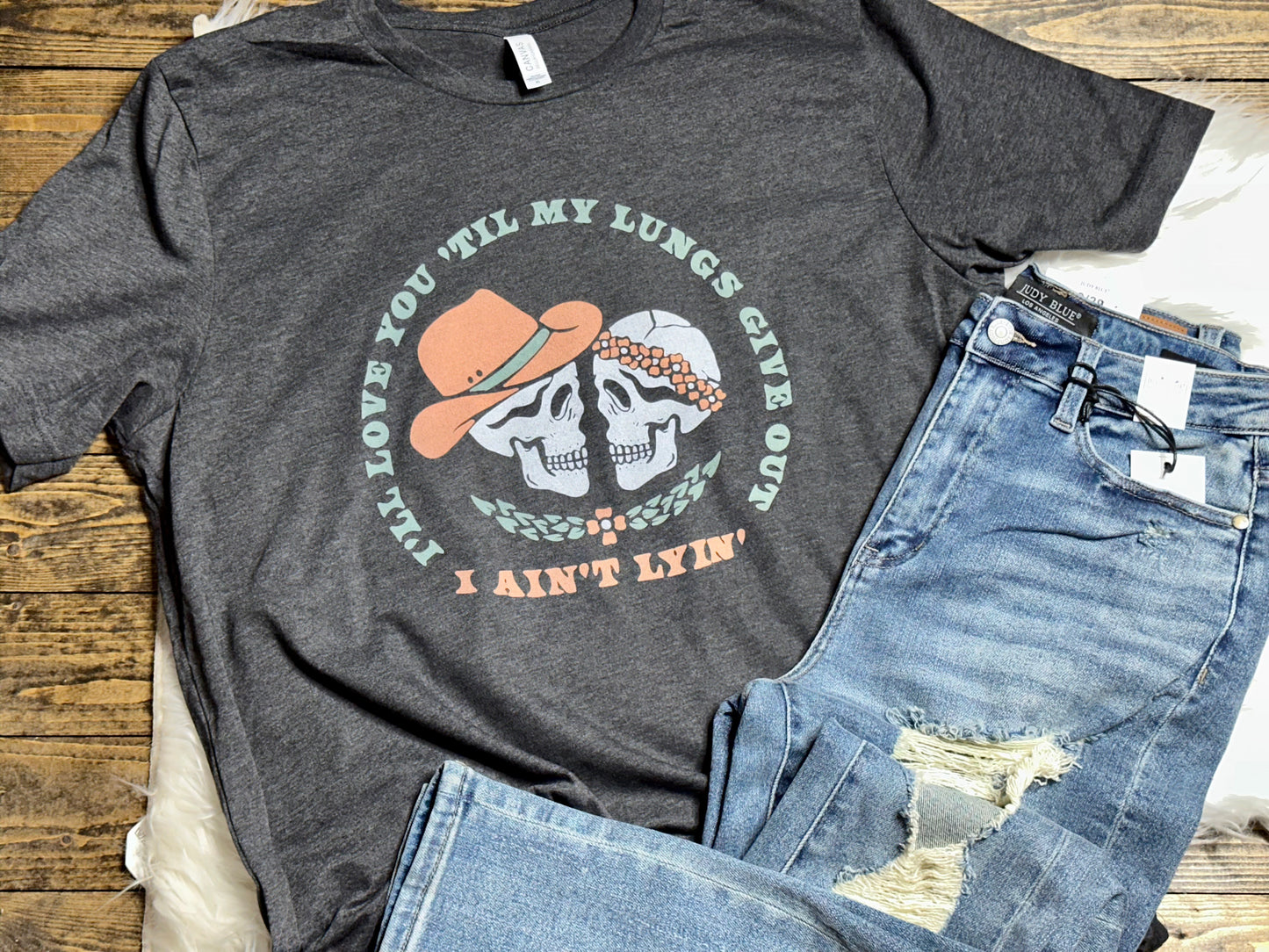 I’ll Love You Til My Lungs Give Out Graphic Tee