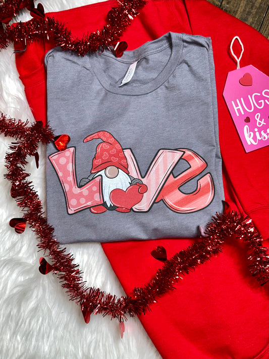 Gnome Love Graphic Tee