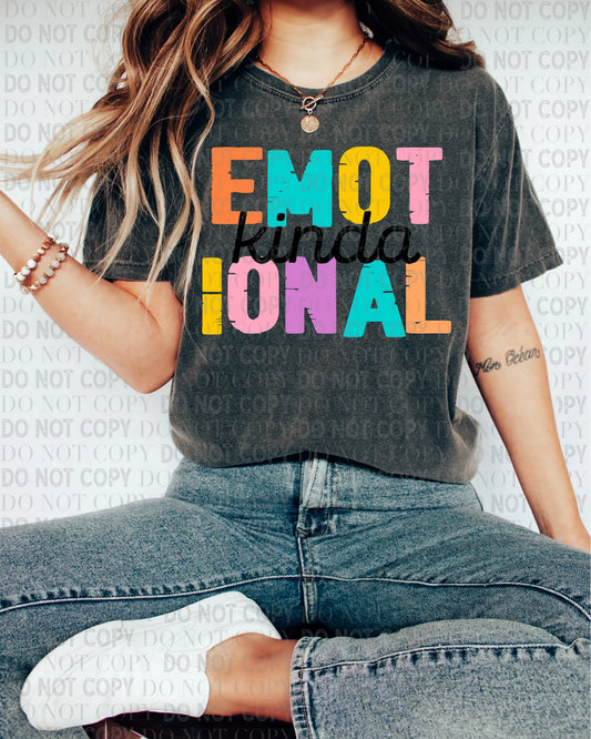 Kinda Emotional Graphic Tee