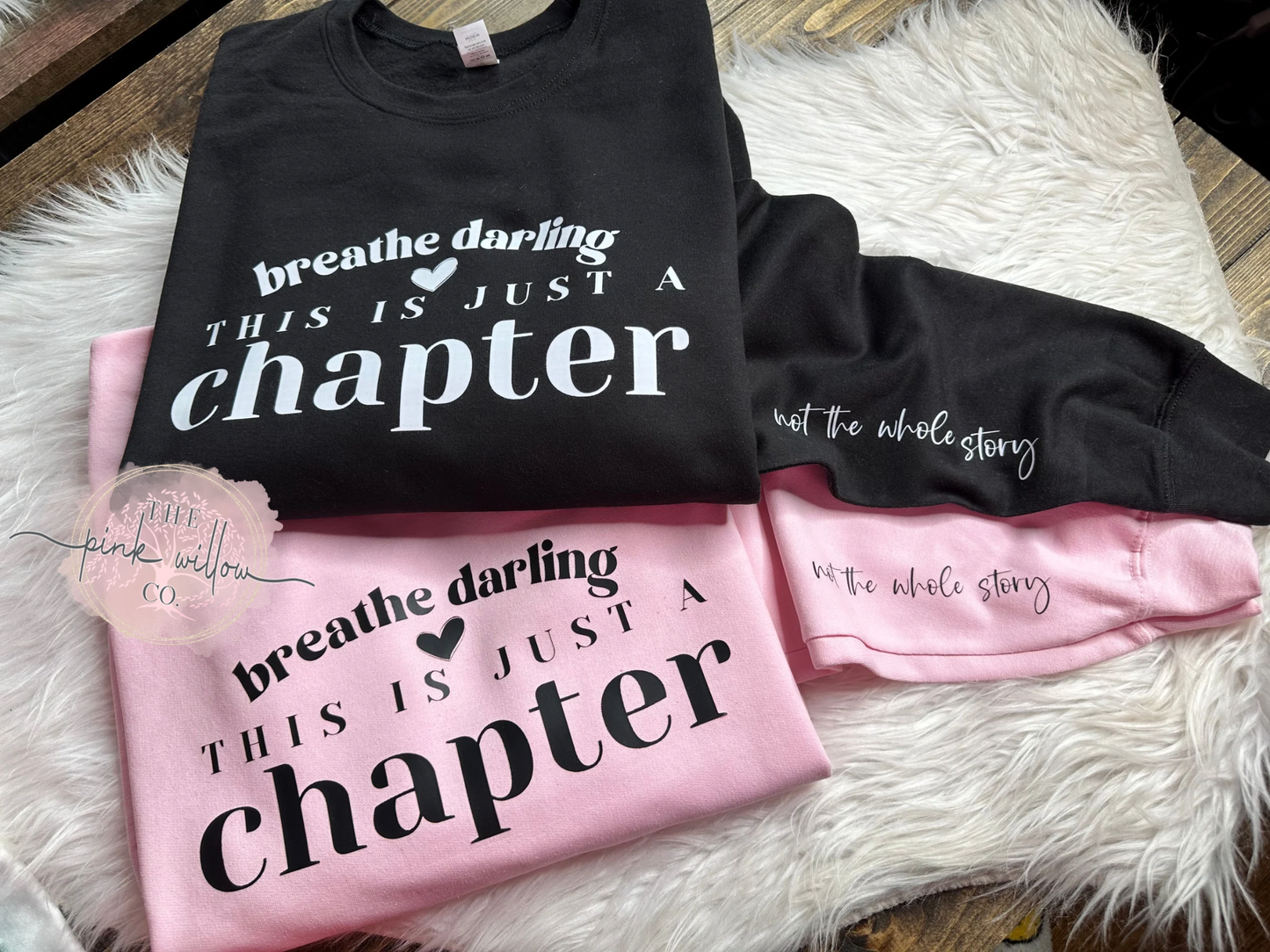 Breathe Darling Graphic Sweatshirt