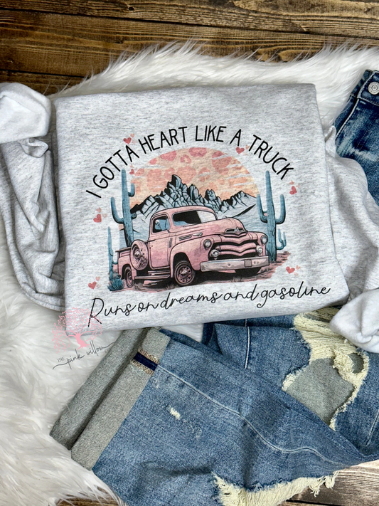 I Gotta Heart Like a Truck Tee/Sweatshirt