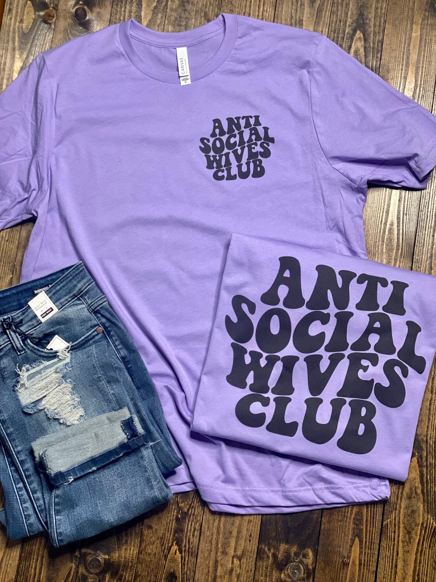 Anti Social Wives Club Graphic Tee